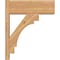 Ekena Millwork Merced Block Smooth Outlooker, Western Red Cedar, 7 1/2"W x 20"D x 24"H OUT08X20X24MRC05SWR - alternate 3